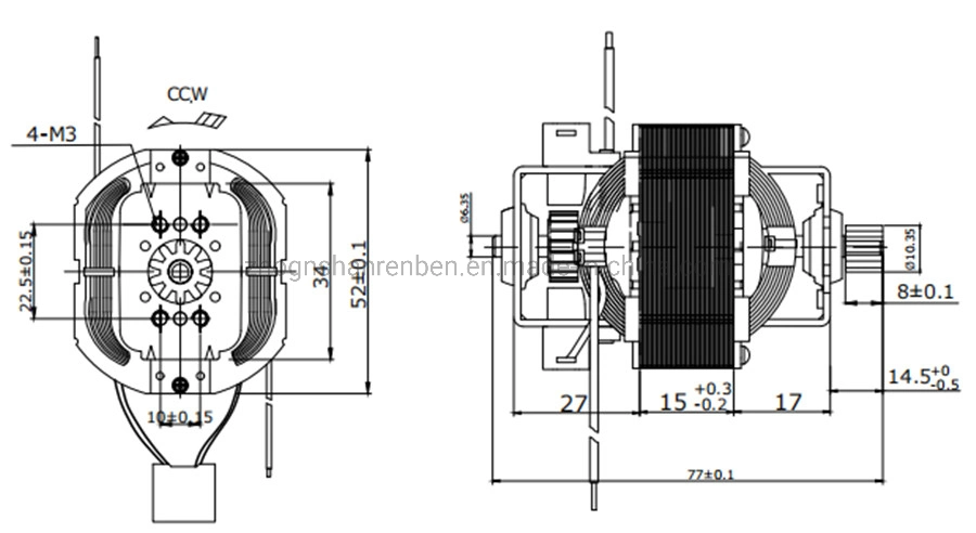 5415 Supply 5420 5425 5430 AC Electric High Torque Universal Motor for Hair Dryer Mini Blender Air Pump Hair Dryer Mini Juicer Could Be Customized